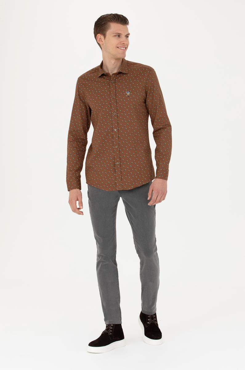 Erkek Gri Jean Pantolon