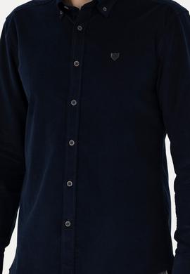 Erkek Lacivert Uzun Kollu Gömlek - 50272683001