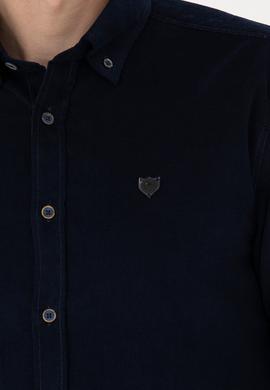 Erkek Lacivert Uzun Kollu Gömlek - 50272683001