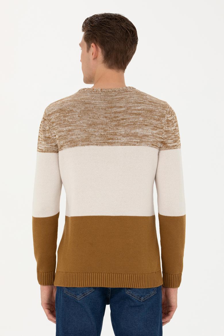 Erkek Açık Haki Kazak - 50271007008