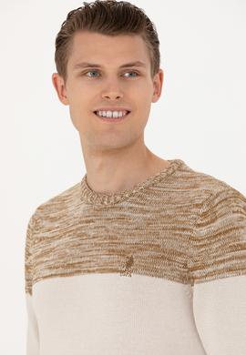 Erkek Açık Haki Kazak - 50271007008