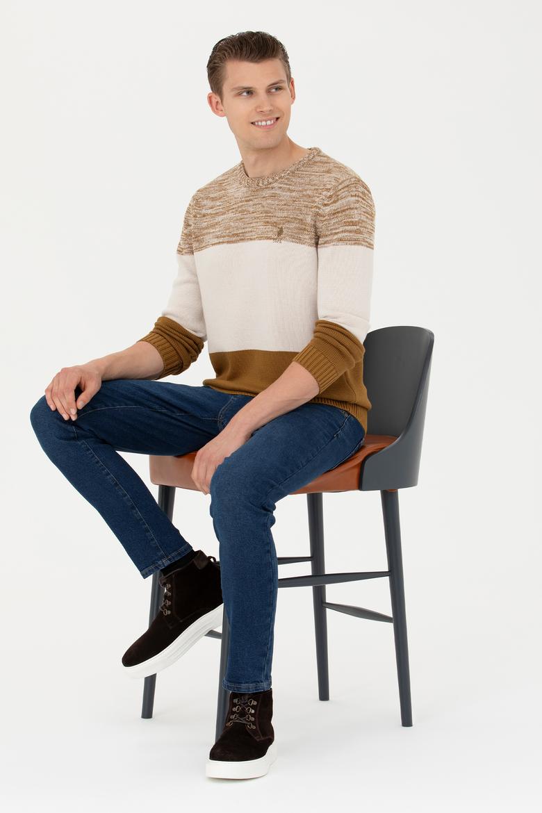 Erkek Açık Haki Kazak - 50271007008