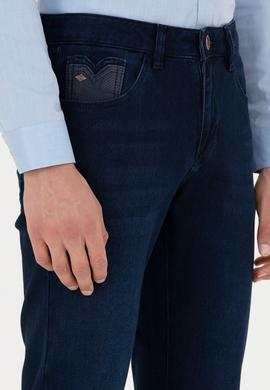 Erkek Lacivert Jean Pantolon - 50272601083