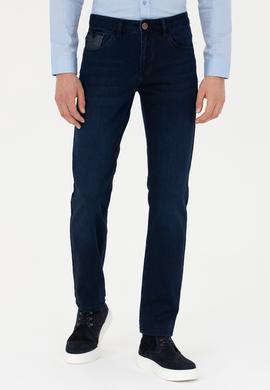 Erkek Lacivert Jean Pantolon - 50272601083