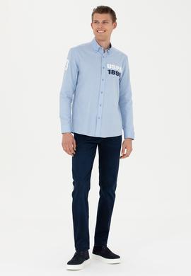 Erkek Lacivert Jean Pantolon - 50272601083