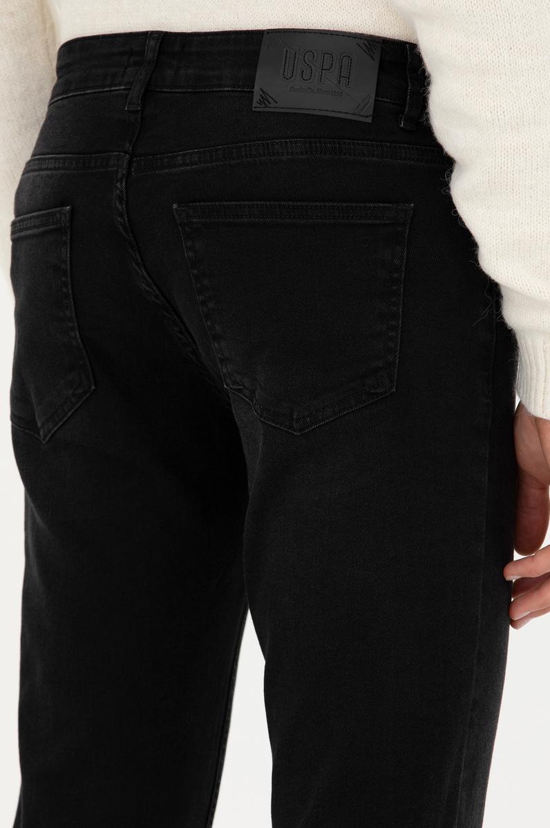 Erkek Siyah Jean Pantolon