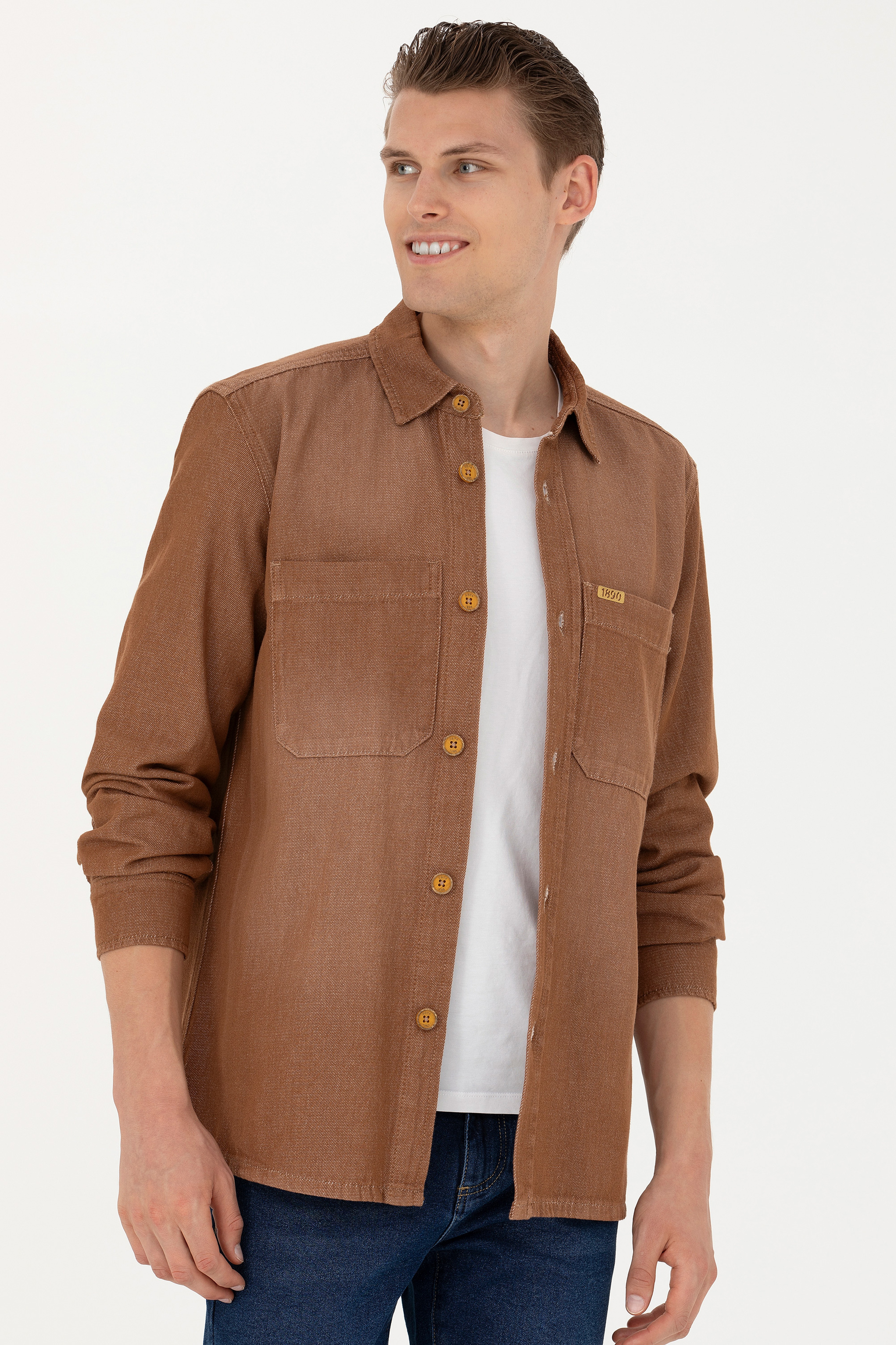 Erkek Coconut Jean Gömlek - Image 3
