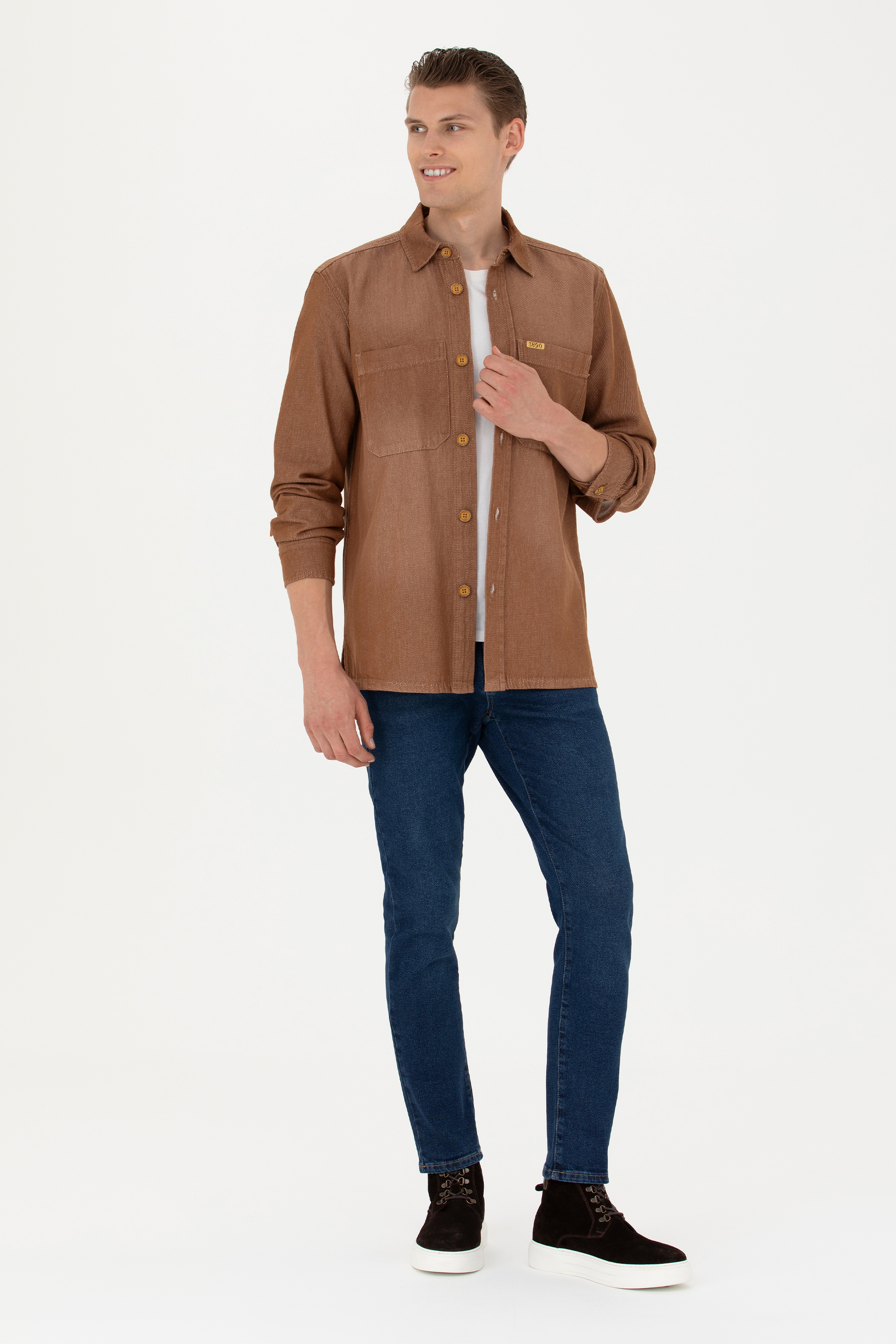 Erkek Coconut Jean Gömlek - Image 4
