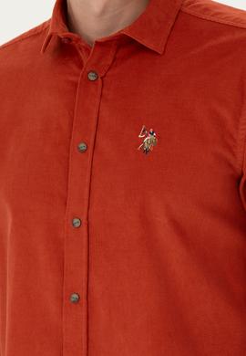 Erkek Kiremit Uzun Kollu Gömlek - 50272682001