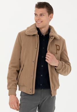 Erkek Camel Kaşe Mont - 50270096062