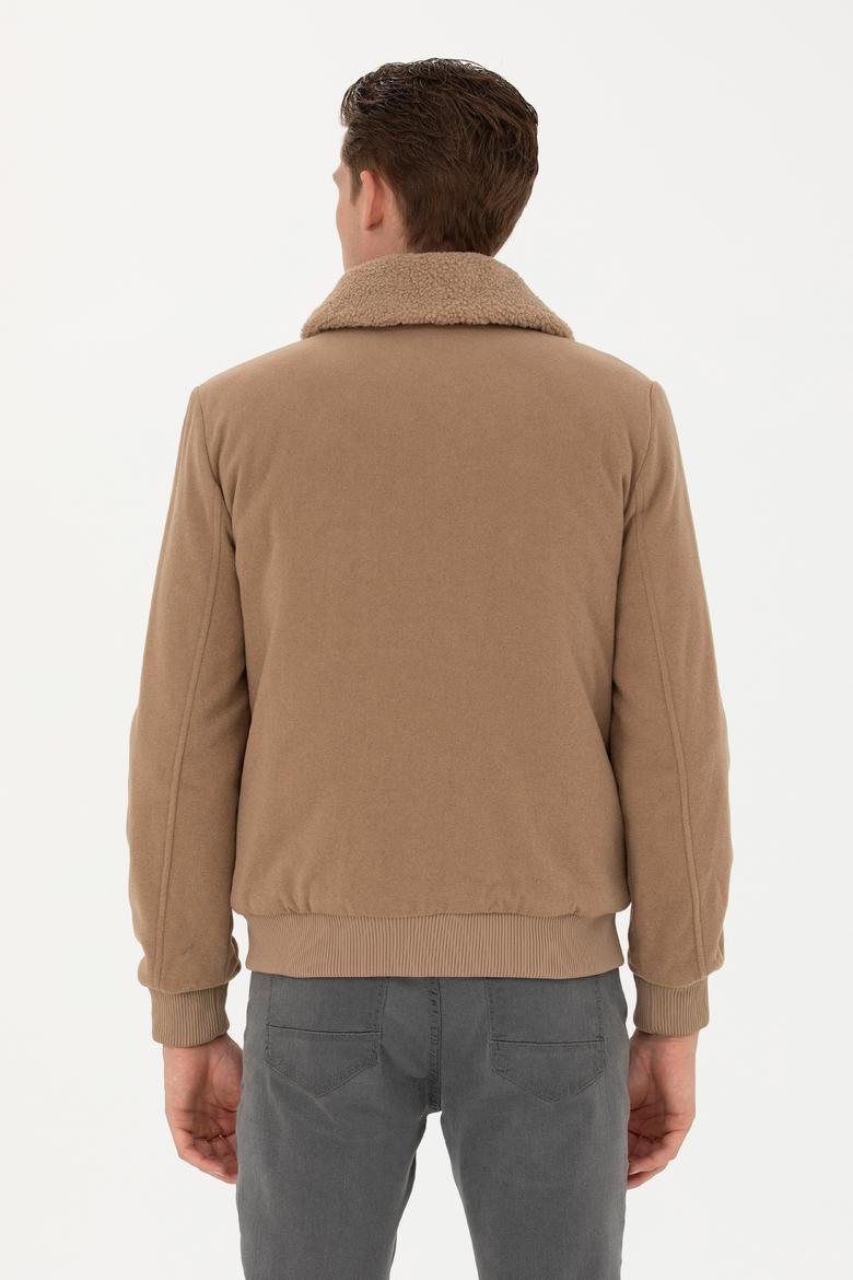 Erkek Camel Kaşe Mont - 50270096062