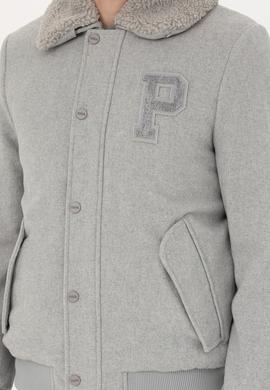 Erkek Gri Kaşe Mont - 50270096089