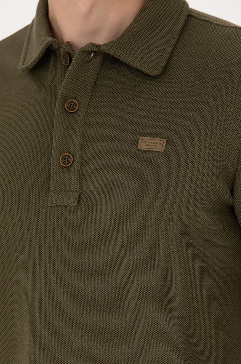 Erkek Haki Sweatshirt