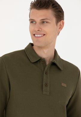 Erkek Haki Sweatshirt - 50270807046