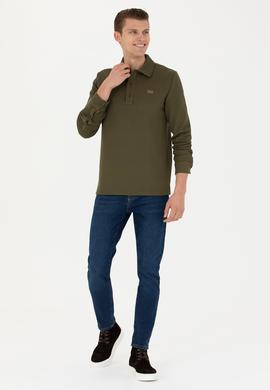 Erkek Haki Sweatshirt - 50270807046