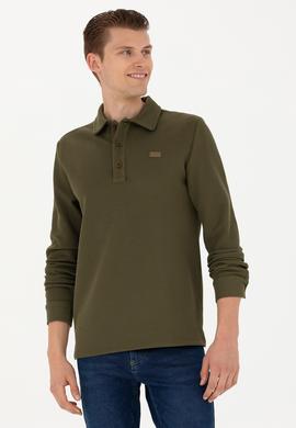 Erkek Haki Sweatshirt - 50270807046