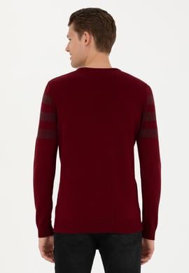 Erkek Bordo Kazak - 50271010013