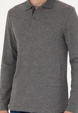 Erkek Gri Melanj Sweatshirt - 50278049011