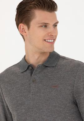 Erkek Gri Melanj Sweatshirt - 50278049011