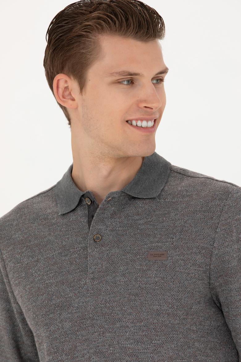 Erkek Gri Melanj Sweatshirt - 50278049011