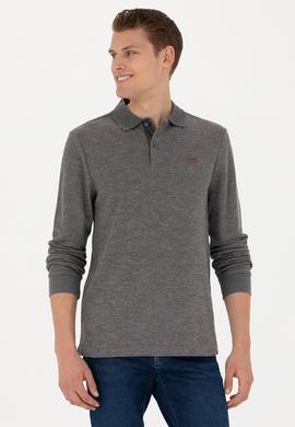 Erkek Gri Melanj Sweatshirt - 50278049011