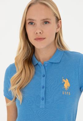 Kadın Saks Basic Tişört - 50262695138