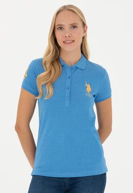 Kadın Saks Basic Tişört - 50262695138