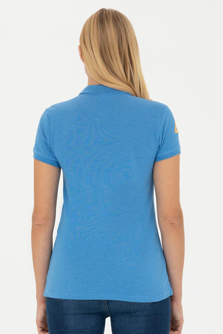 Kadın Saks Basic Tişört - 50262695138