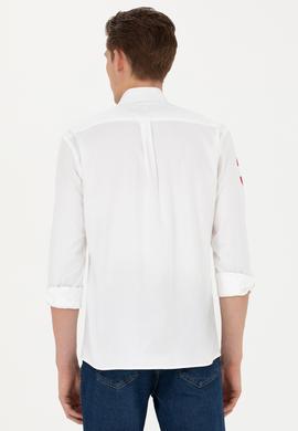 Erkek Beyaz Uzun Kollu Gömlek - 50272101003