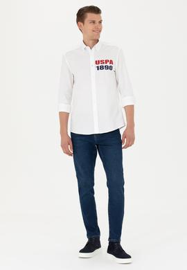 Erkek Beyaz Uzun Kollu Gömlek - 50272101003