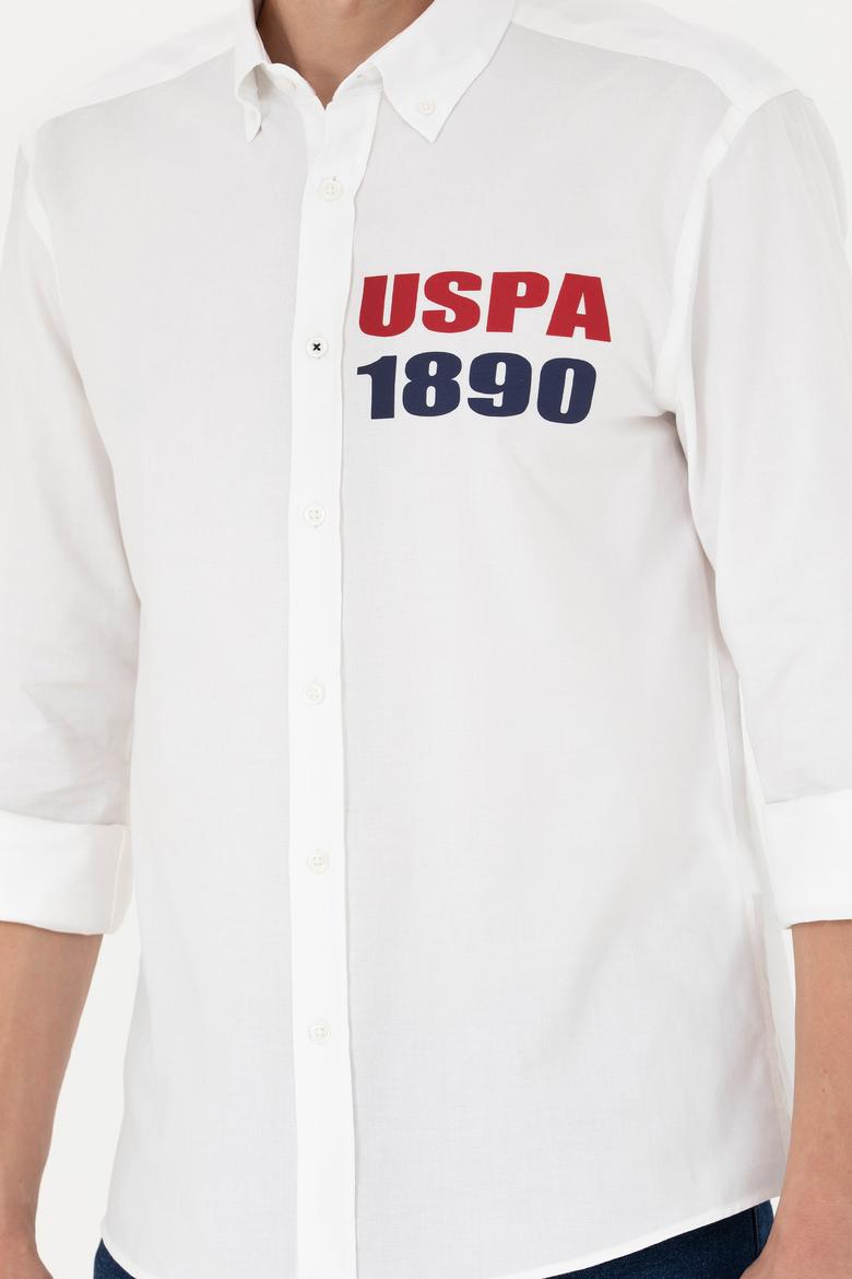 Erkek Beyaz Uzun Kollu Gömlek - 50272101003