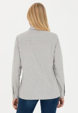 Kadın Taş Uzun Kollu Gömlek - 50277622042