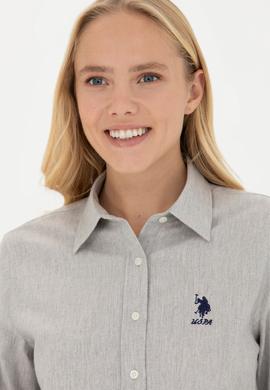 Kadın Taş Uzun Kollu Gömlek - 50277622042