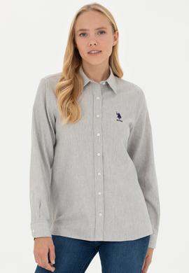 Kadın Taş Uzun Kollu Gömlek - 50277622042