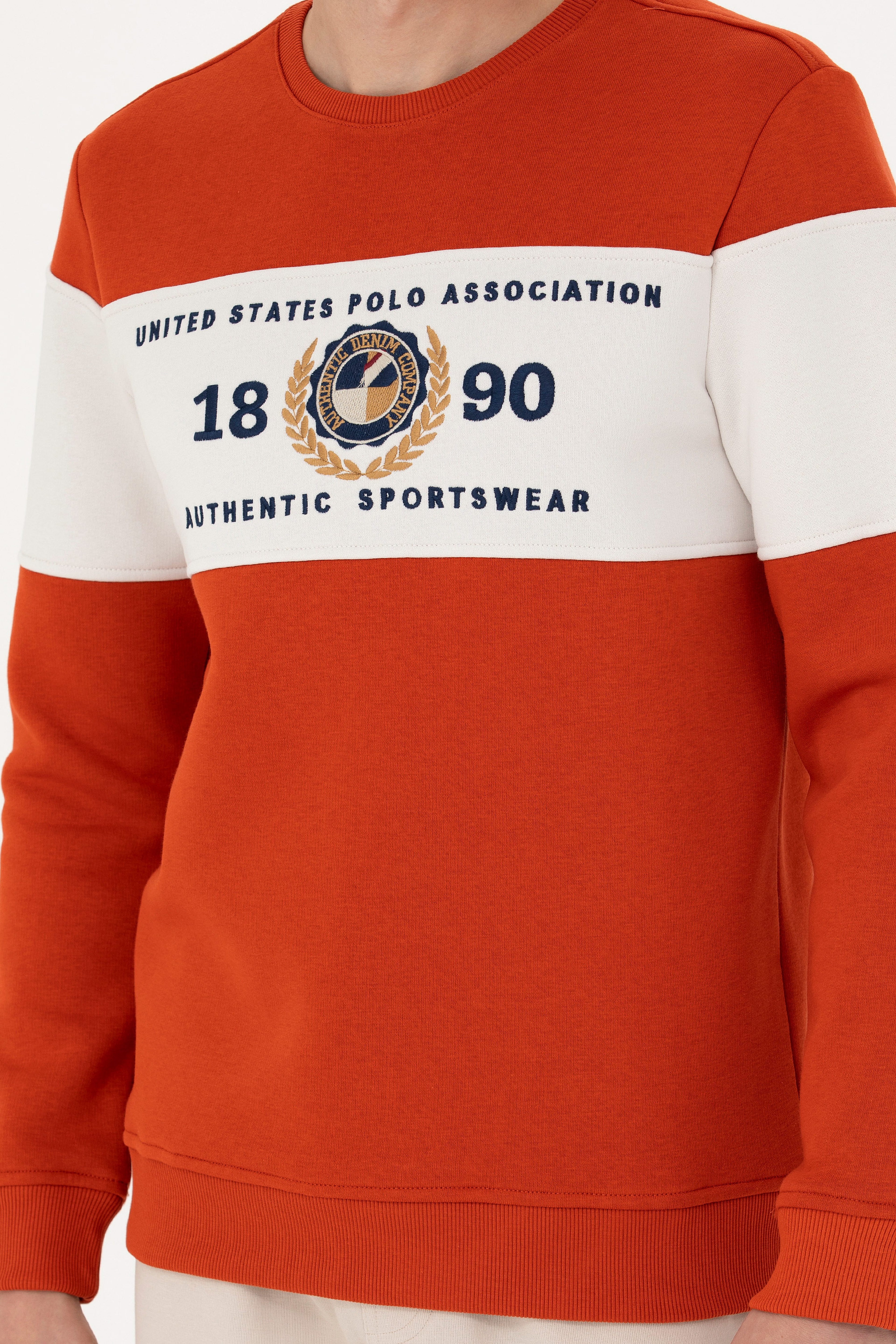 Erkek Kiremit Sweatshirt - Image 6