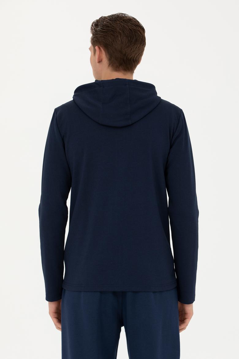 Erkek Lacivert Örme Hırka - 50277920001