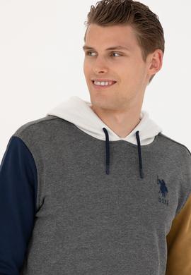 Erkek Antrasit Melanj Sweatshirt - 50270784022