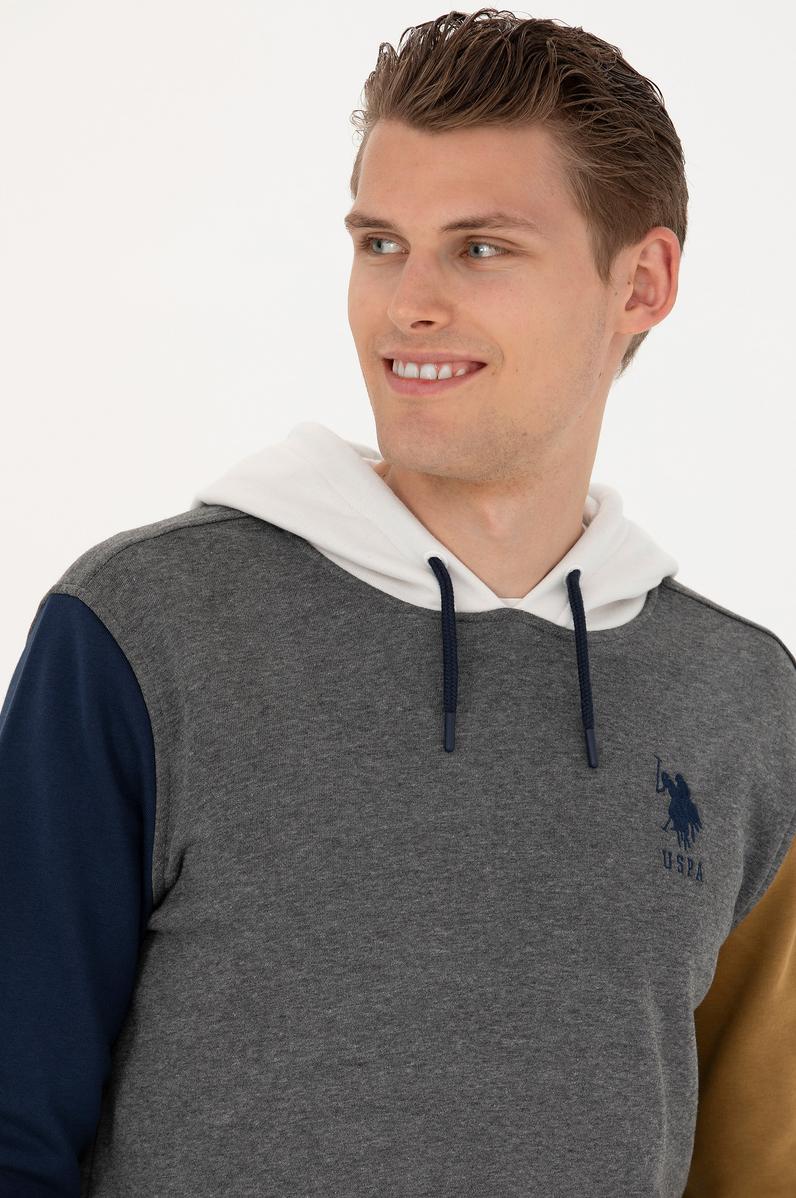 Erkek Antrasit Melanj Sweatshirt