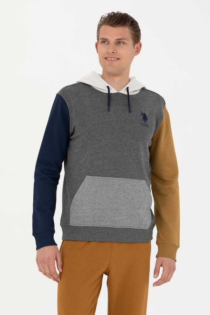 Erkek Antrasit Melanj Sweatshirt