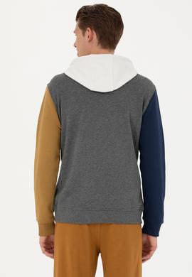 Erkek Antrasit Melanj Sweatshirt - 50270784022