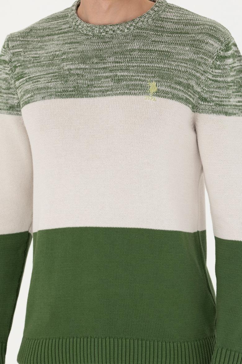 Erkek Yeşil Kazak - 50271007010