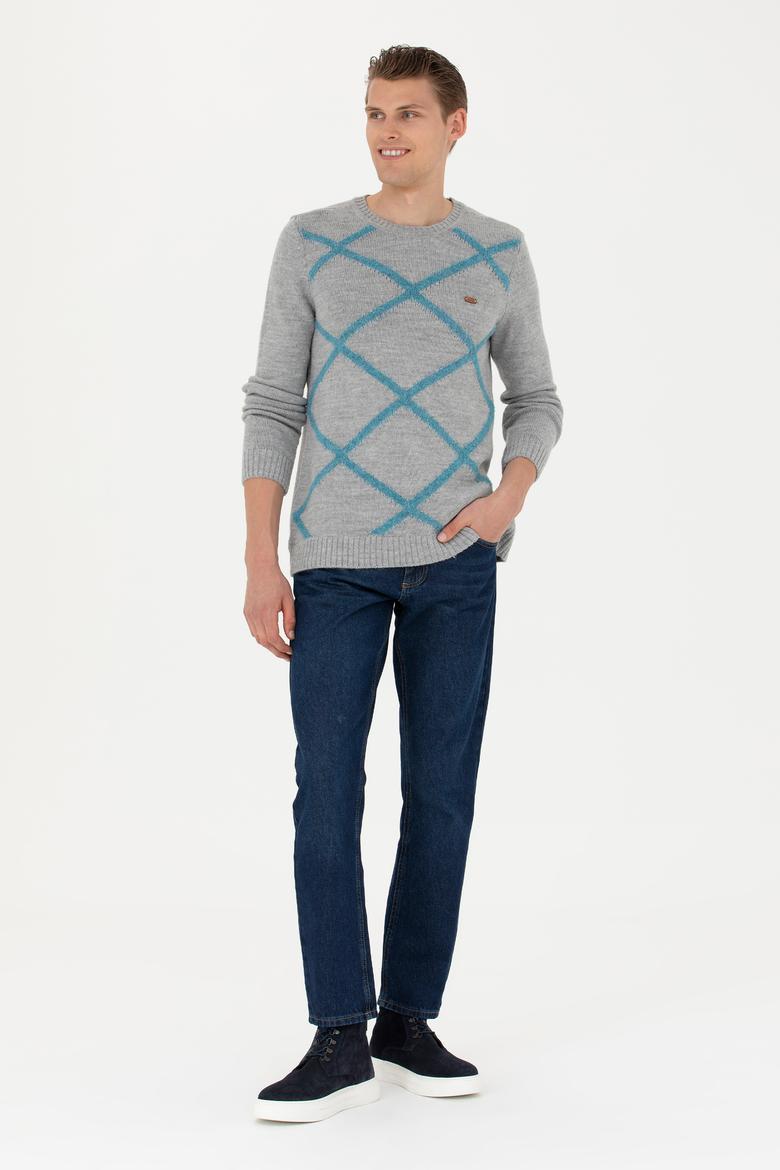 Erkek Mavi Jean Pantolon - 50276933116