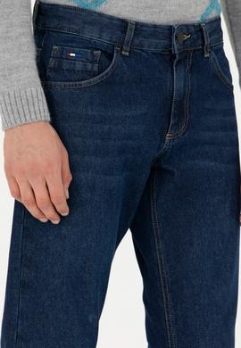 Erkek Mavi Jean Pantolon - 50276933116