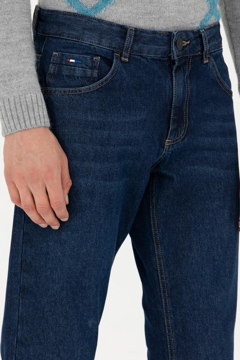 Erkek Mavi Jean Pantolon - 50276933116