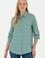 Kadın Mint Uzun Kollu Gömlek