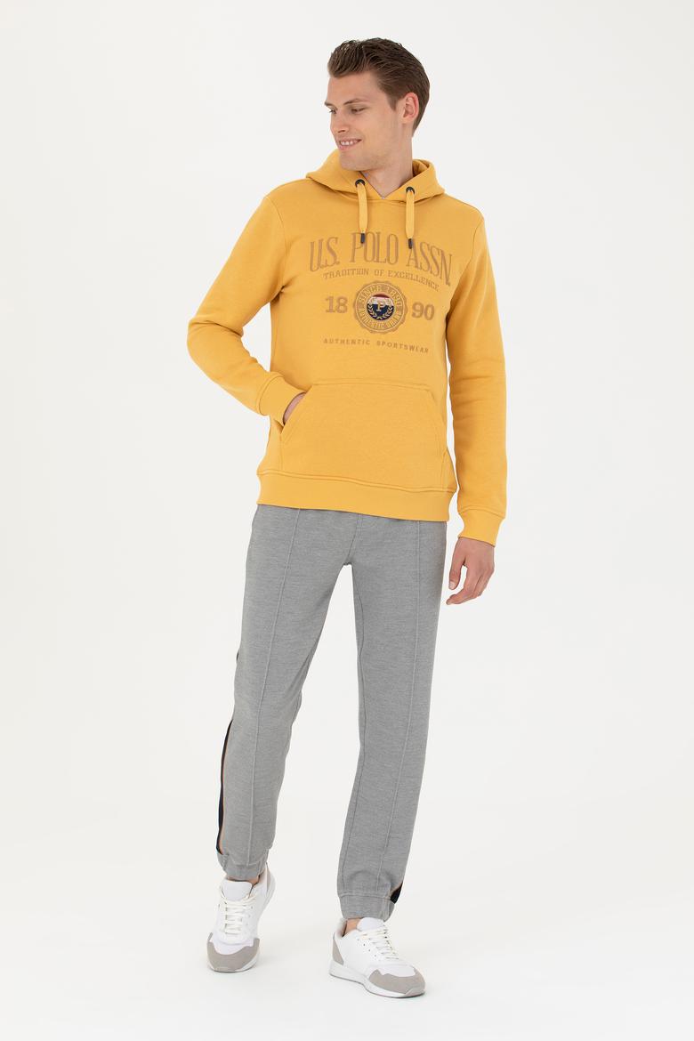 Erkek Gri Melanj Eşofman Altı