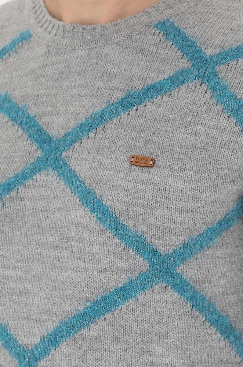 Erkek Gri Melanj Kazak