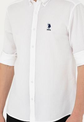 Erkek Beyaz Uzun Kollu Gömlek - 50272713006