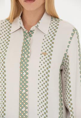 Kadın Taş Uzun Kollu Gömlek - 50271645012