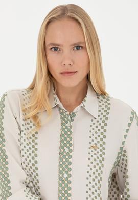 Kadın Taş Uzun Kollu Gömlek - 50271645012